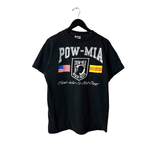 Urban Outfitters Other - 1992 Pow Mia T Shirt Vintage 90s Medium M Adult Black Graphic Tee